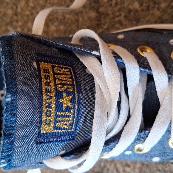 Converse Polka Dots size 6 - Picture 8 of 9